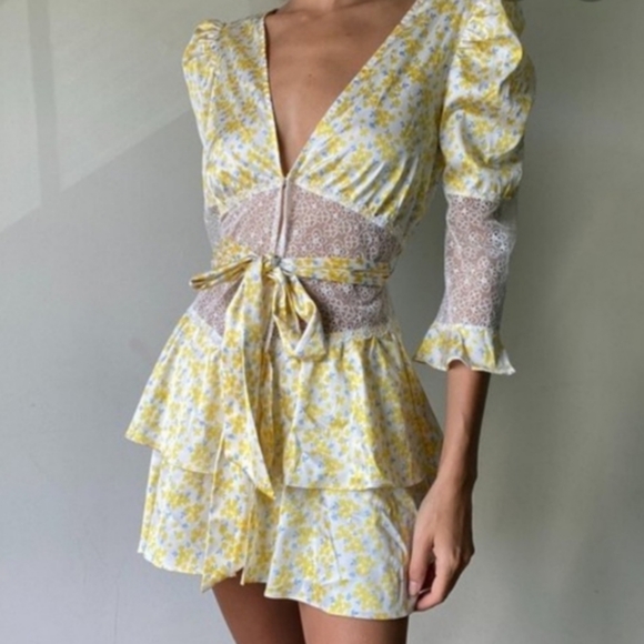 For love and lemons Daffodil robe - Picture 4 of 4